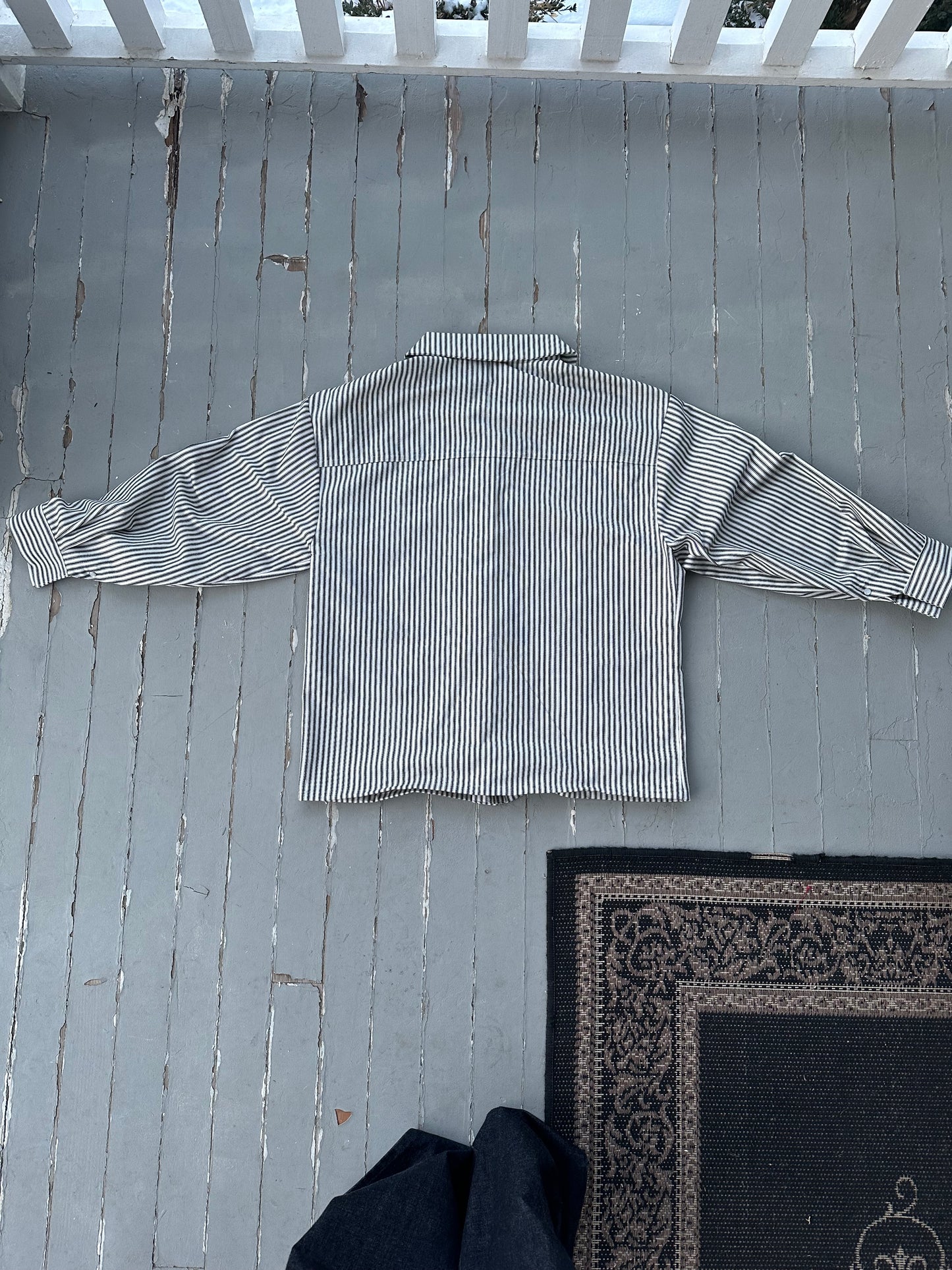 Pin stripe shirt