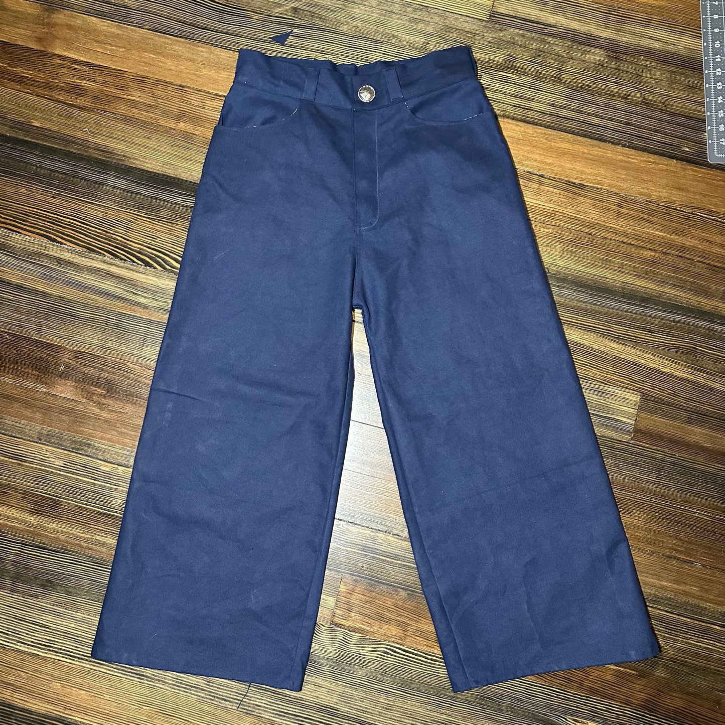 Blue canvas pants (commission)